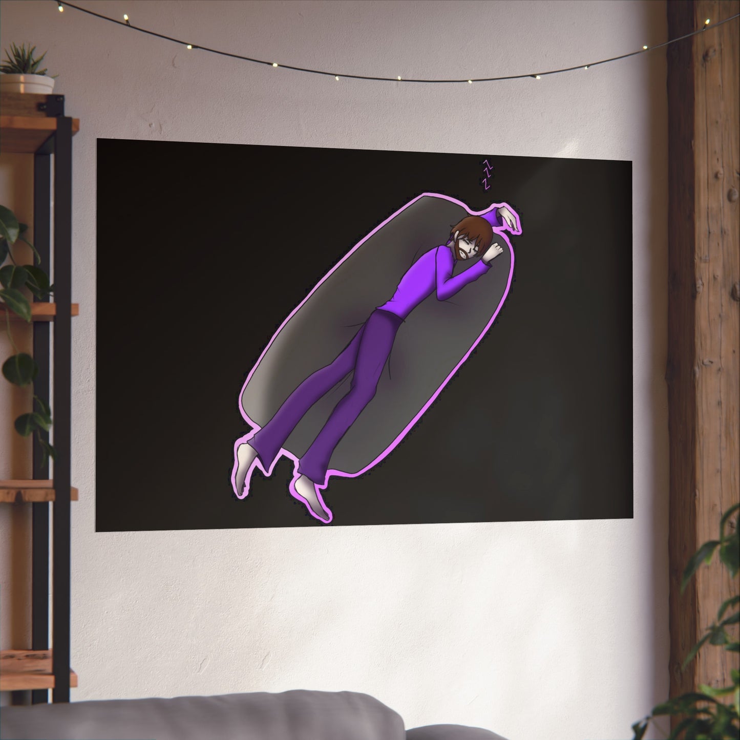 Almos Art Poster — COTD: The Seven Deadly Sins (Sloth)