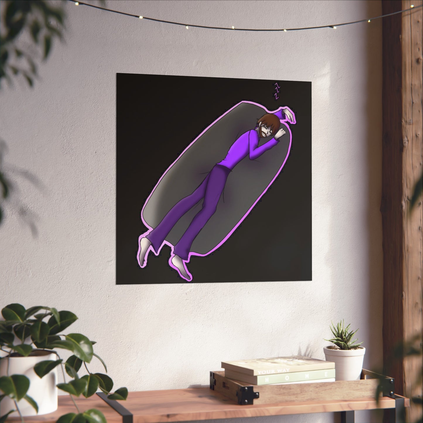 Almos Art Poster — COTD: The Seven Deadly Sins (Sloth)