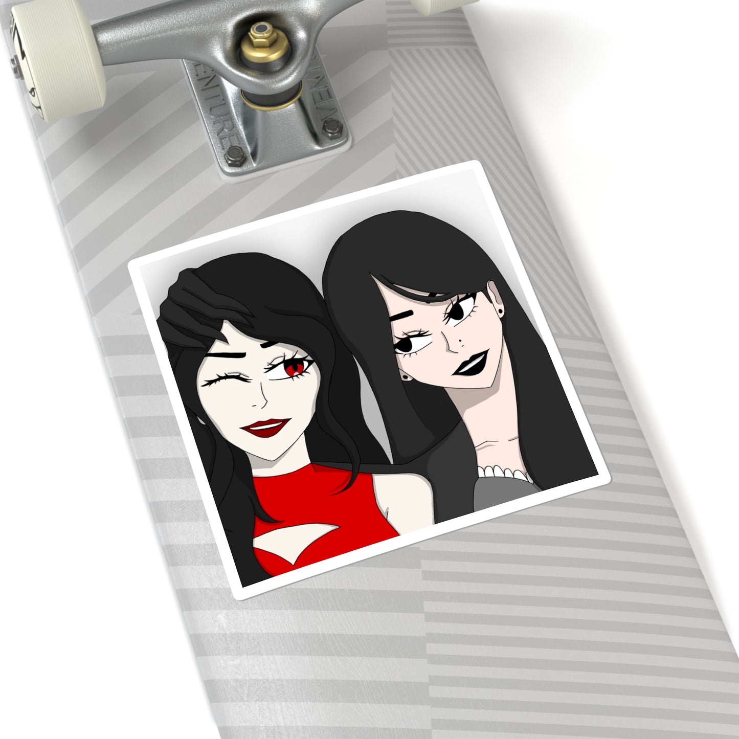 Ruth and Freya Sticker