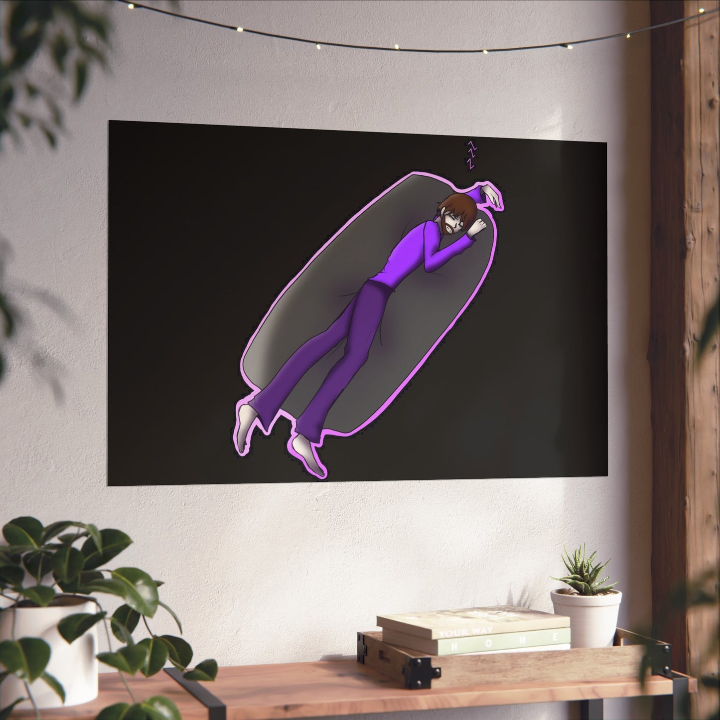 Almos Art Poster — COTD: The Seven Deadly Sins (Sloth)