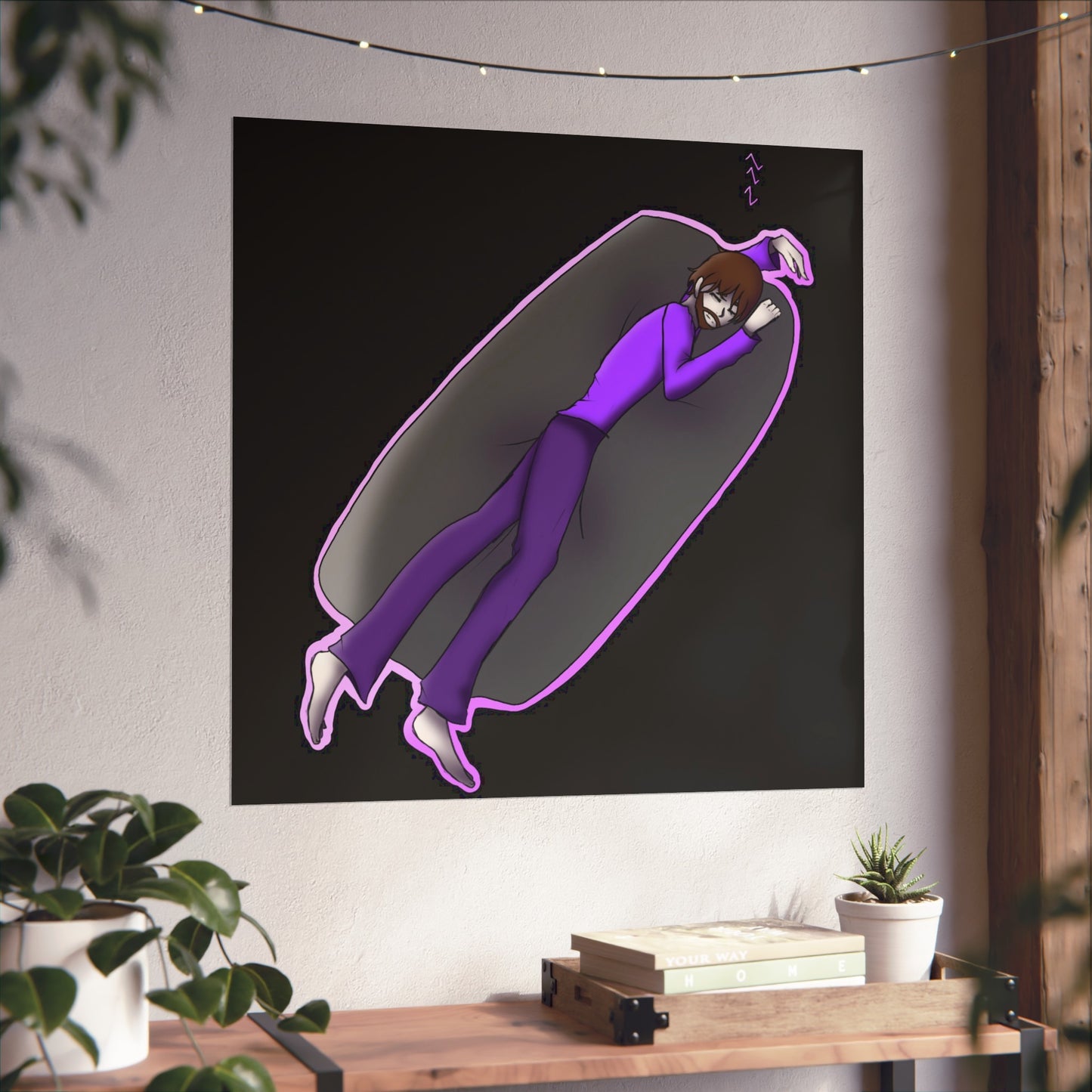 Almos Art Poster — COTD: The Seven Deadly Sins (Sloth)