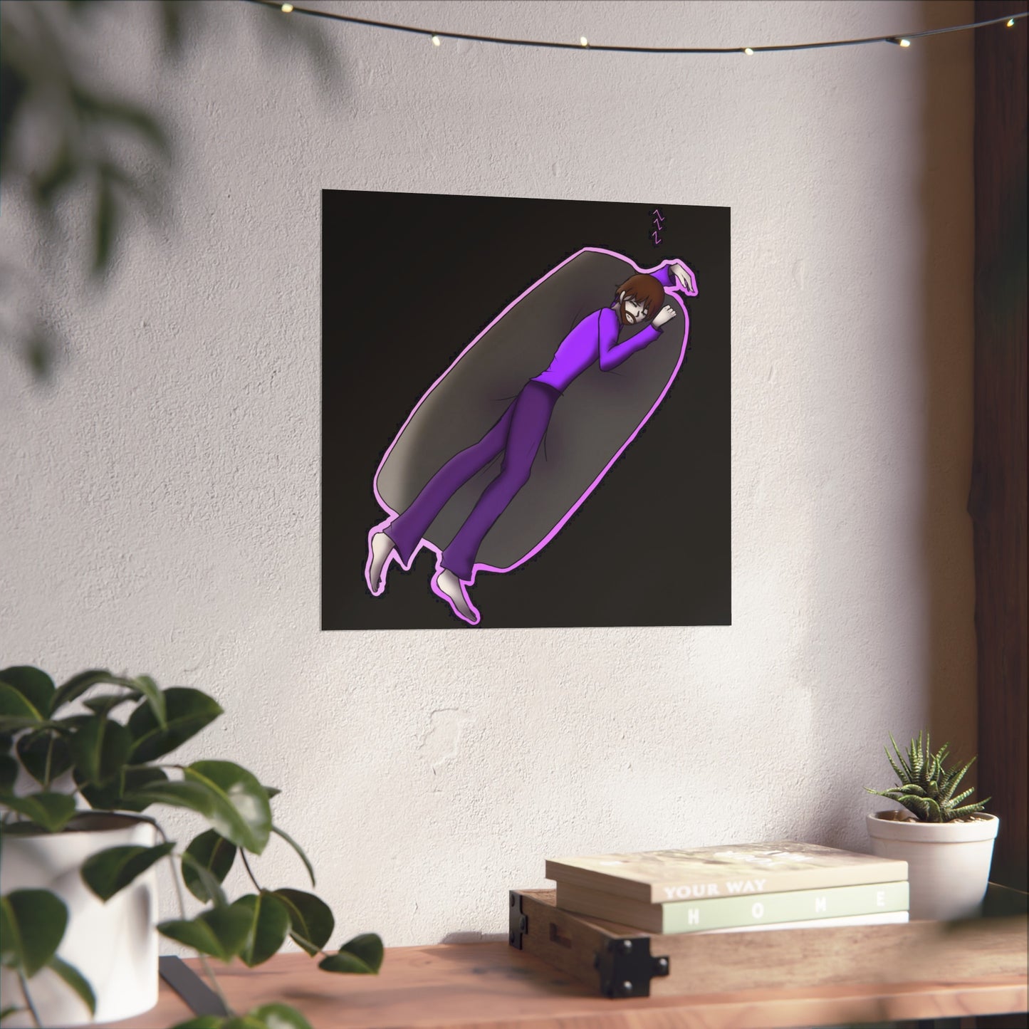 Almos Art Poster — COTD: The Seven Deadly Sins (Sloth)