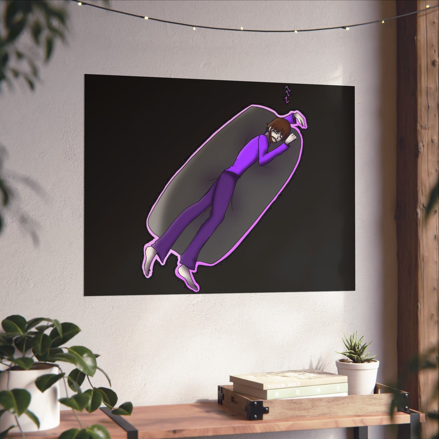 Almos Art Poster — COTD: The Seven Deadly Sins (Sloth)