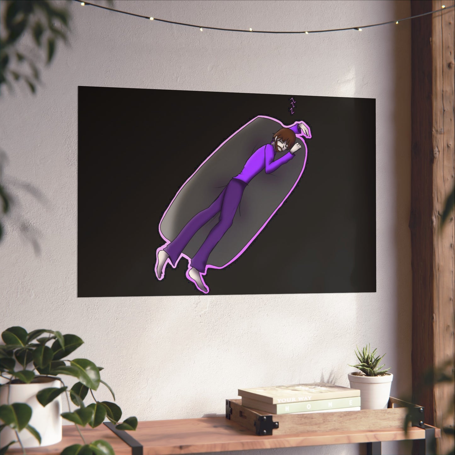Almos Art Poster — COTD: The Seven Deadly Sins (Sloth)