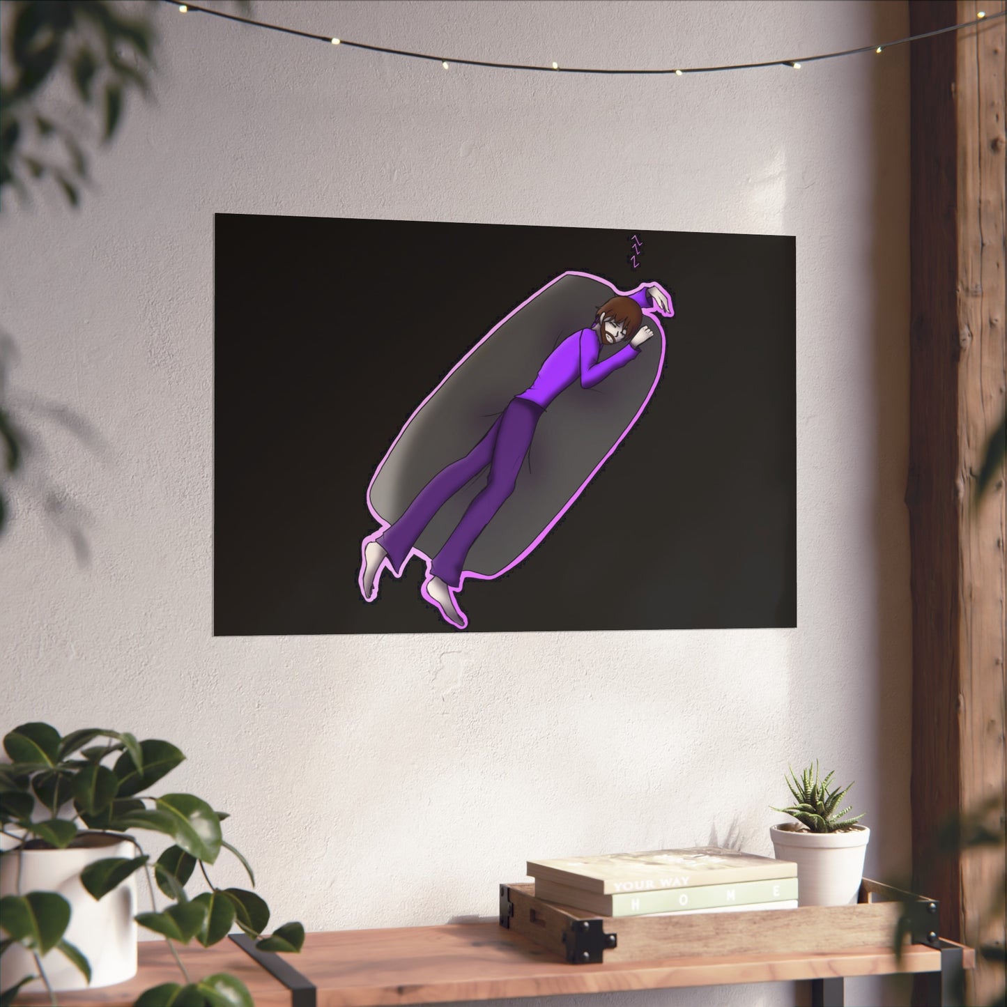 Almos Art Poster — COTD: The Seven Deadly Sins (Sloth)