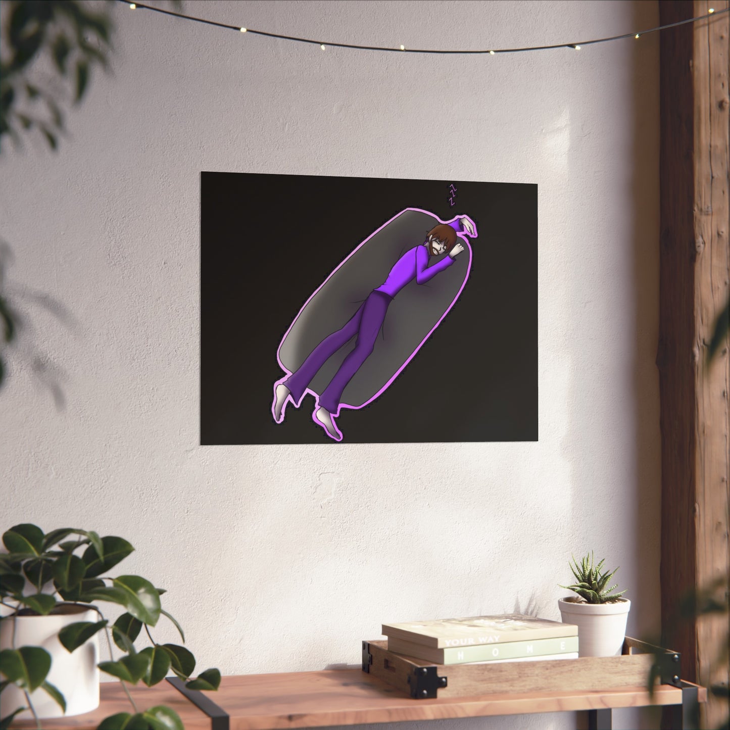 Almos Art Poster — COTD: The Seven Deadly Sins (Sloth)