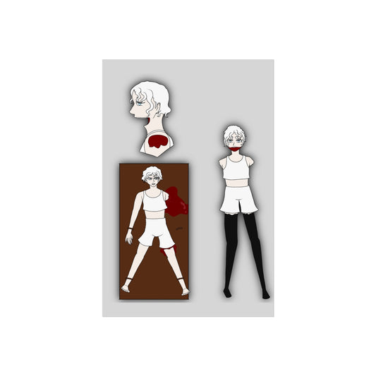 Children Of The Darkness: Editha Art Poster