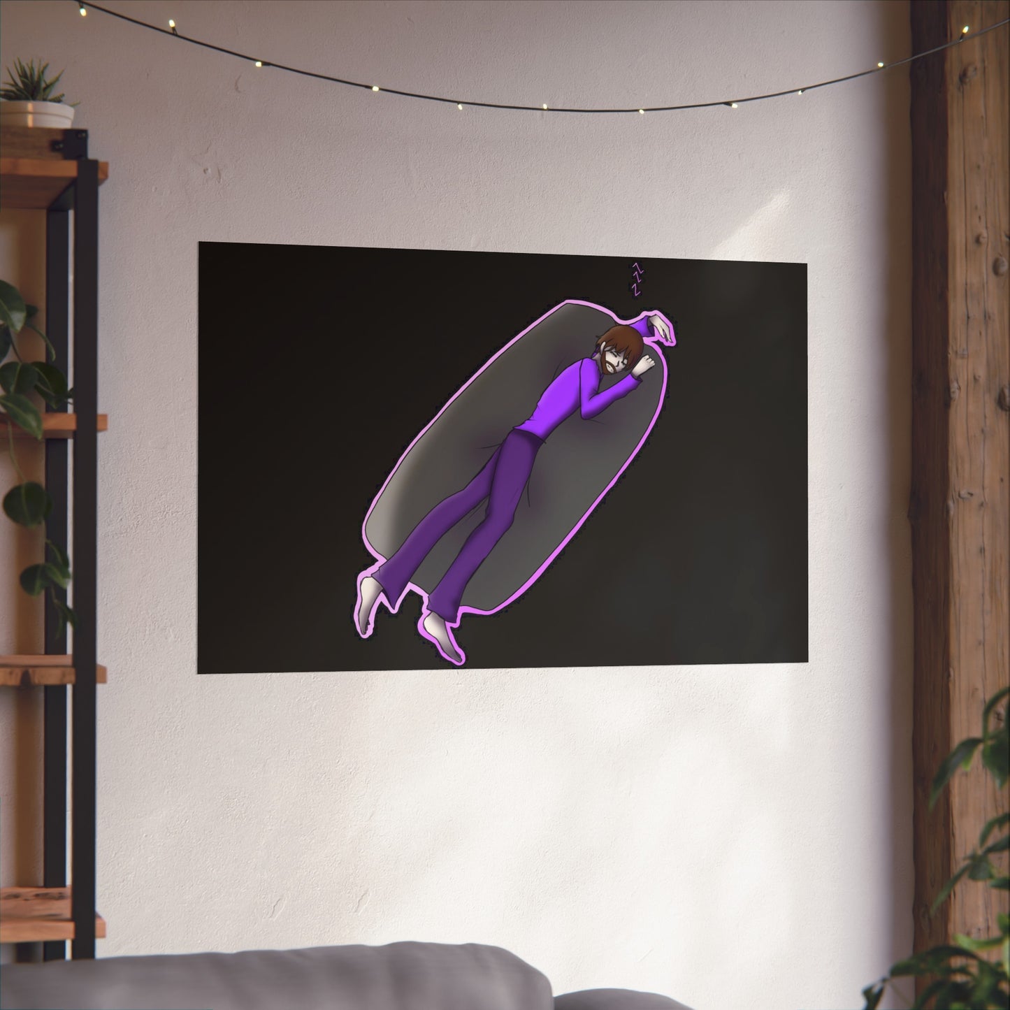 Almos Art Poster — COTD: The Seven Deadly Sins (Sloth)