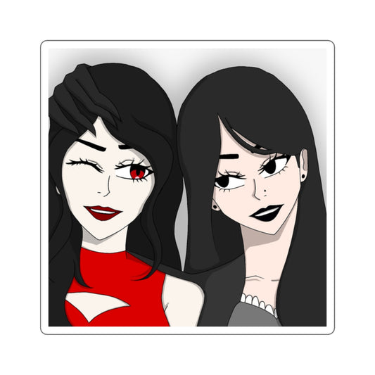 Ruth and Freya Sticker