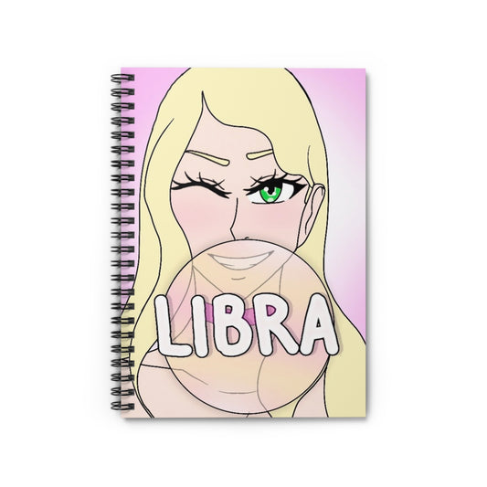 Libra Spiral Notebook