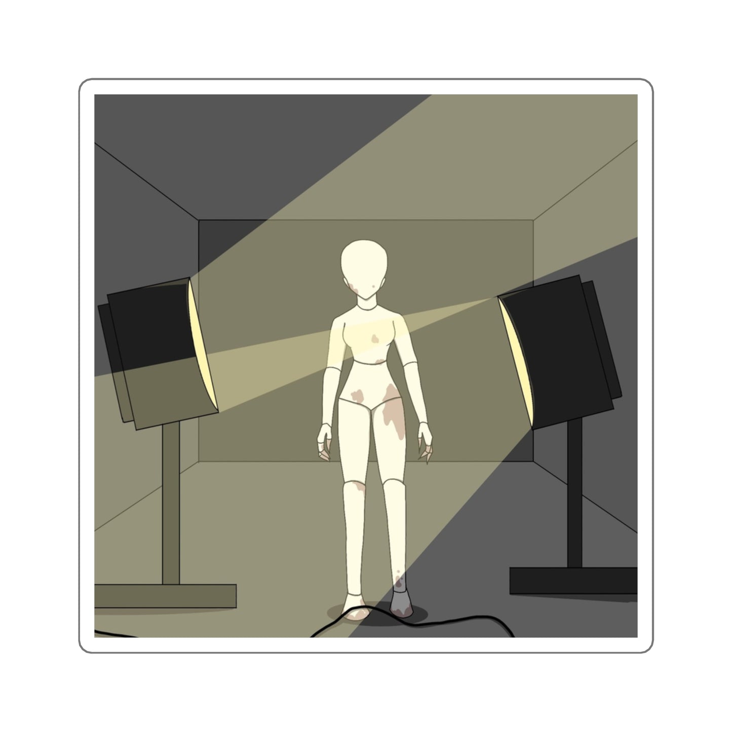 Mannequin Sticker